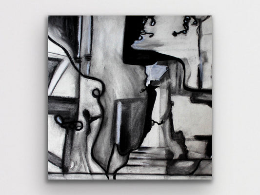 Black and White Art Print