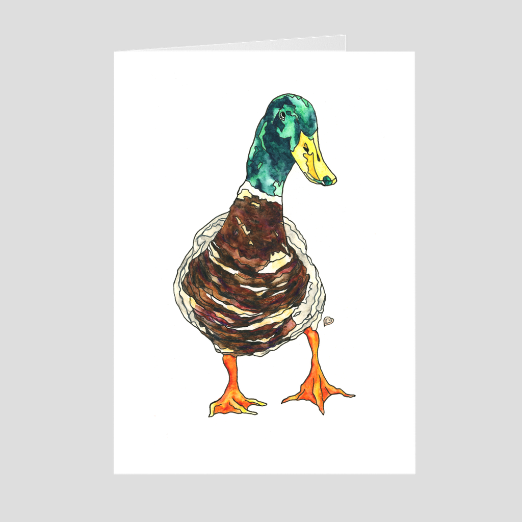 Duck Greeting Card