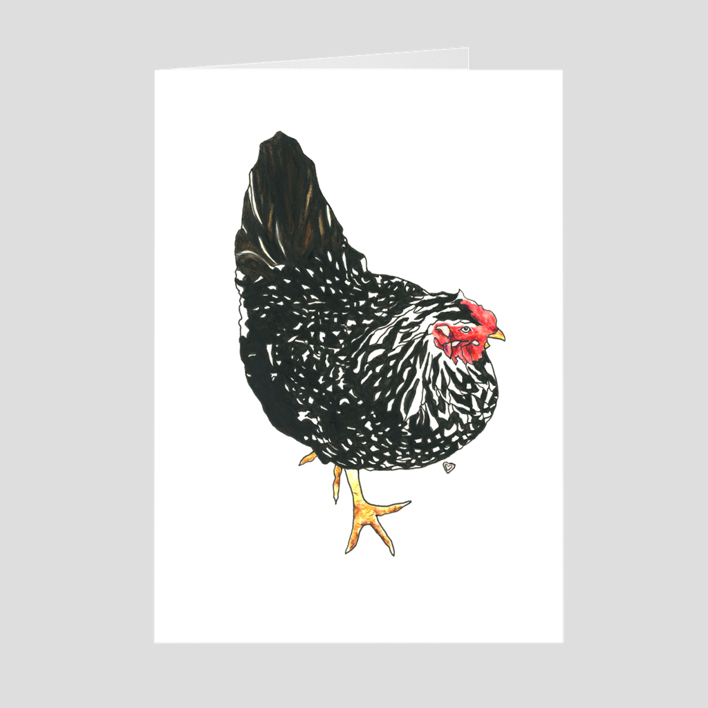 Chicken Greeting Card
