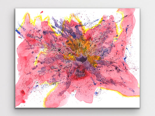 Acrylic and Etch 3 Art Print