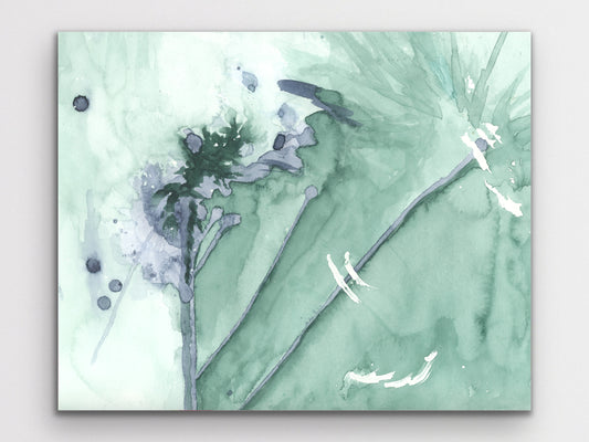 Abstract Dandelion Art Print