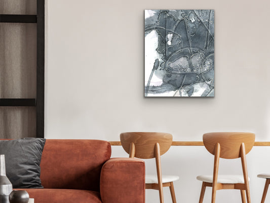 Abstract Language Detail Art Print