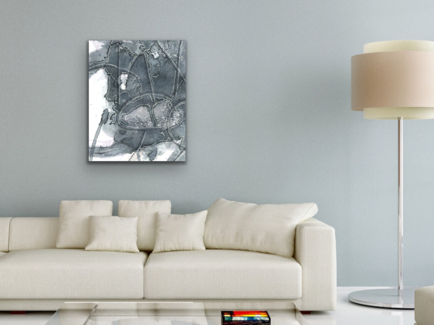 Abstract Language Detail Art Print