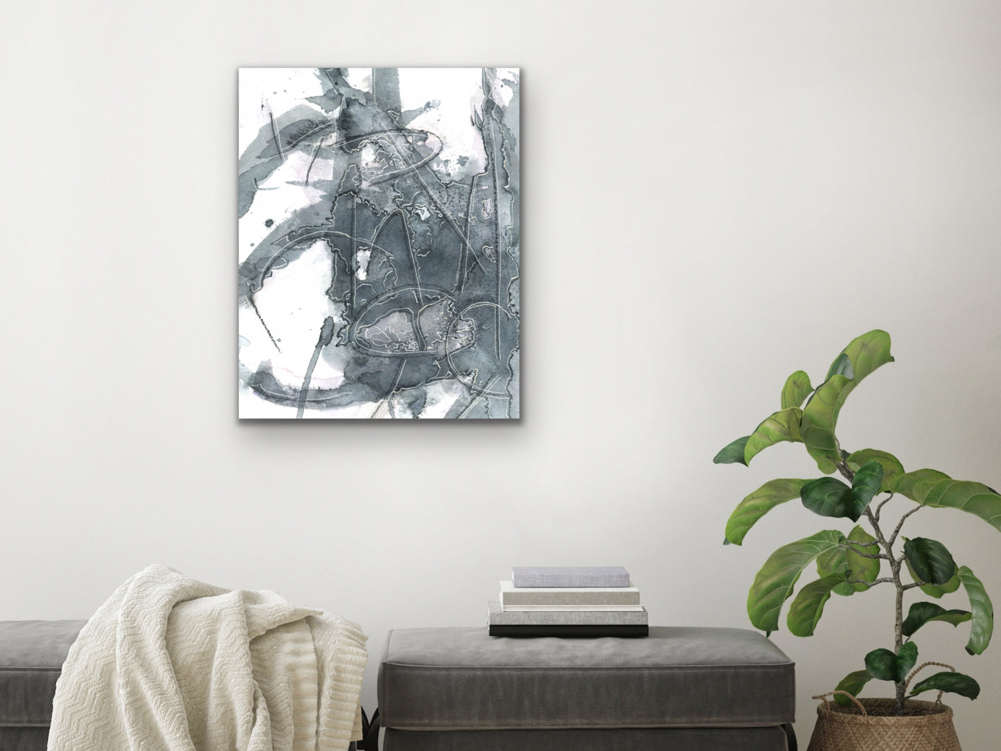 Abstract Language 1 Art Print