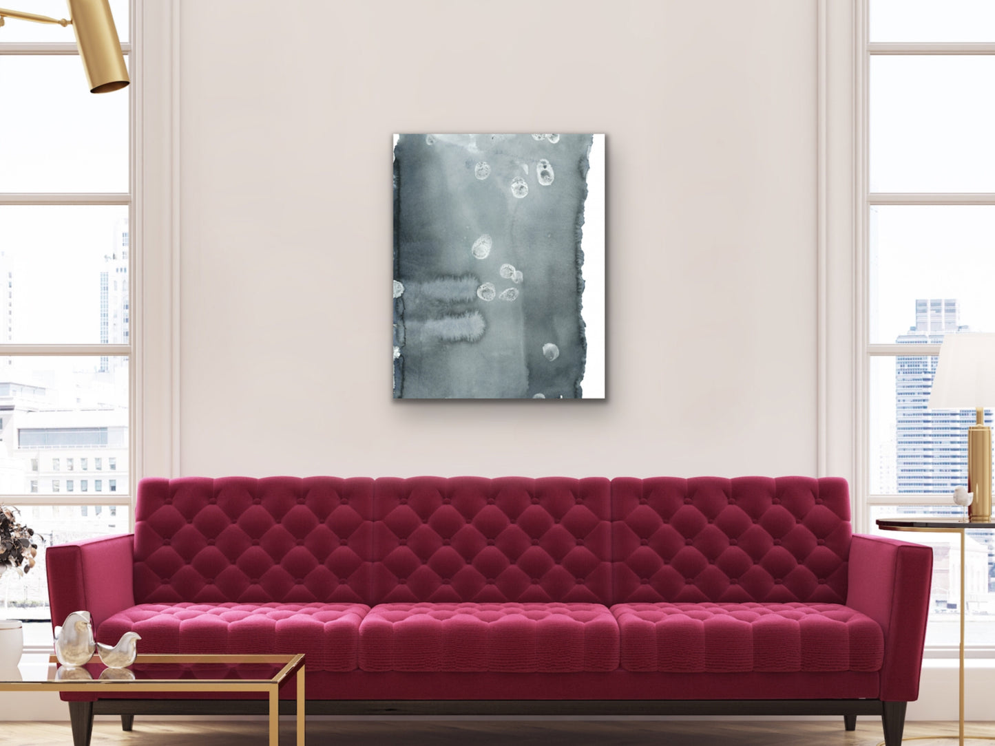Abstract Fingerprint Art Print