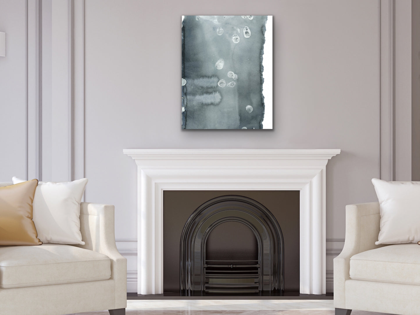Abstract Fingerprint Art Print