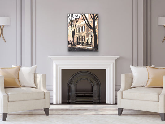Frederick Street Scene 2 Art Print