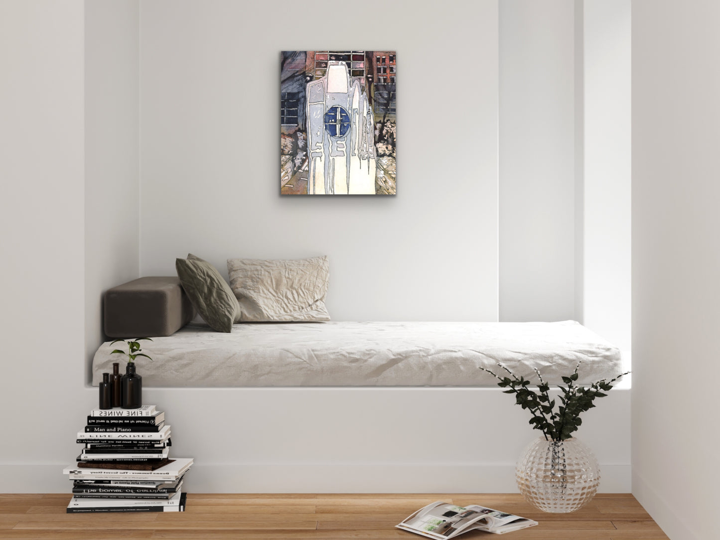 Ice Sculpture Art Print