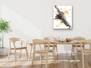 Orange and Blue 2 Art Print