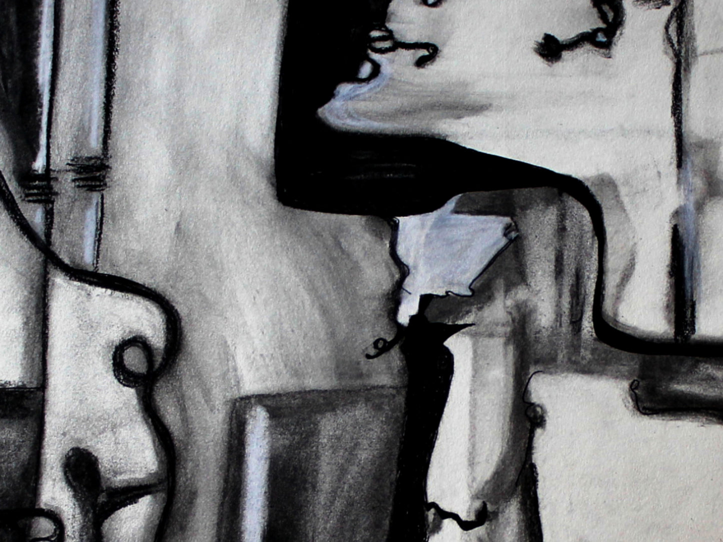 Black and White Art Print