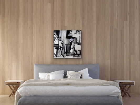 Black and White Art Print