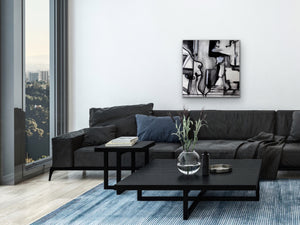 Black and White Art Print