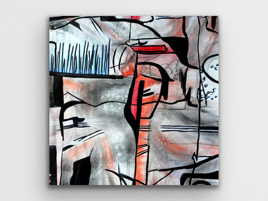Red Blue Art Print
