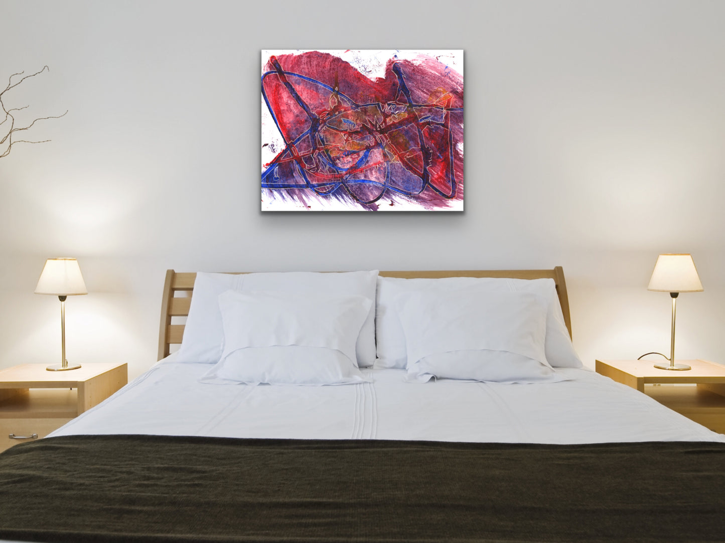 Acrylic and Etch 1 Art Print