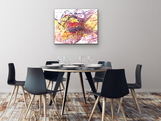 Acrylic and Etch 2 Art Print