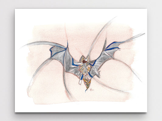 Bat Art Print