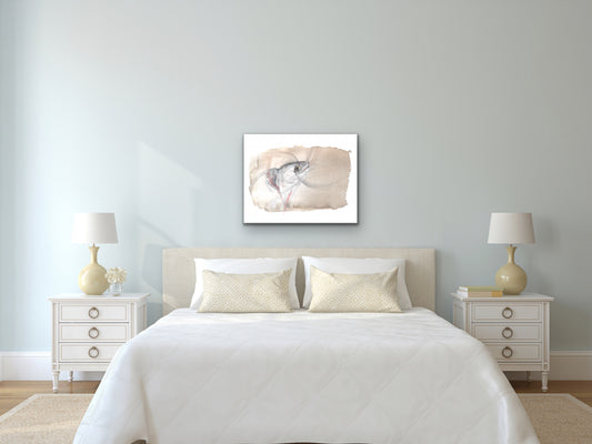 Fish Head Art Print