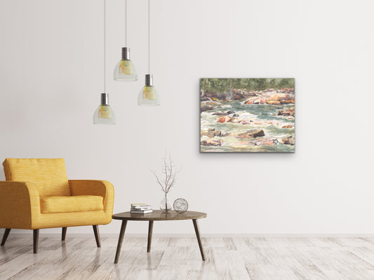 Flowing Water Art Print