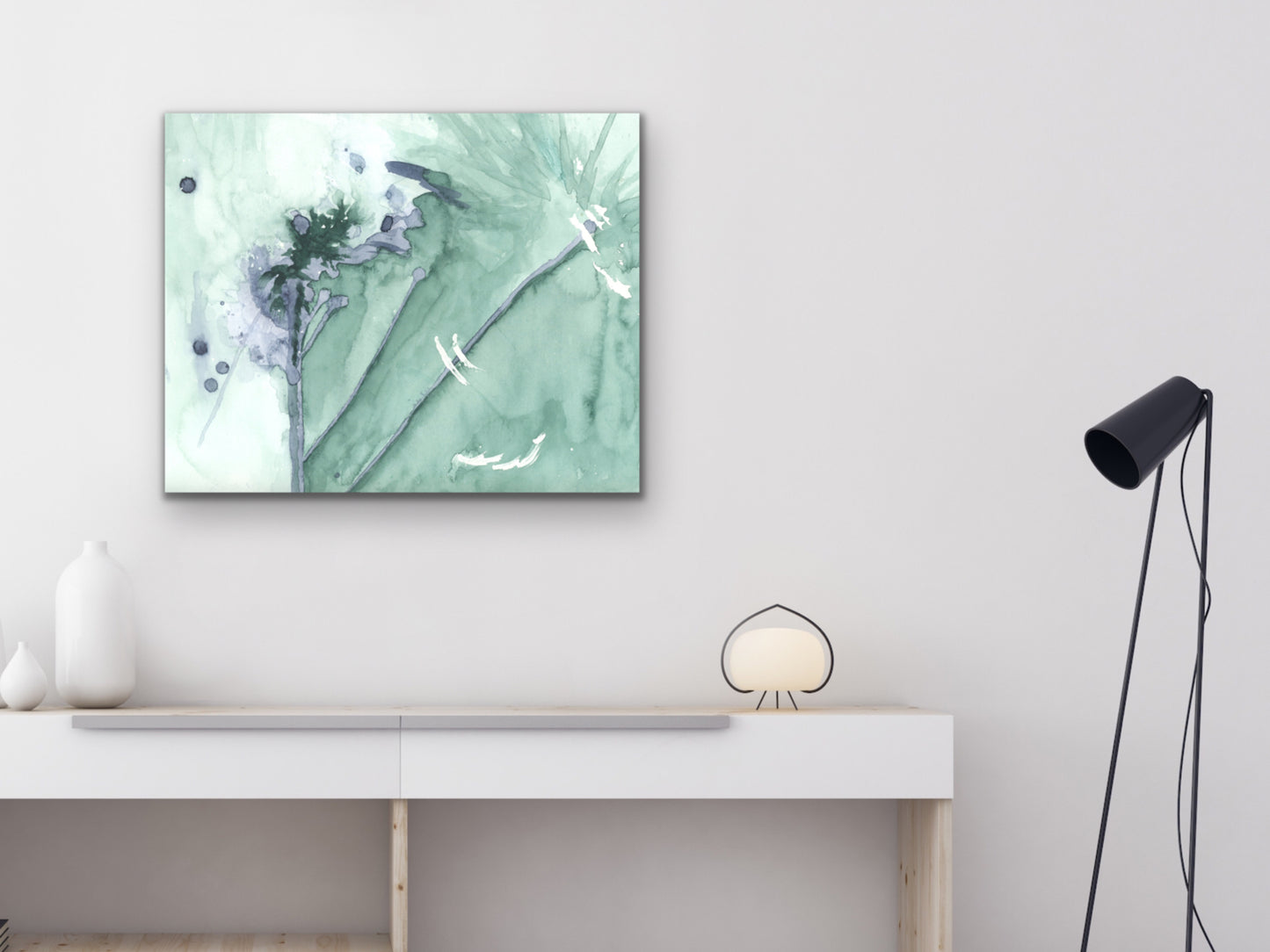 Abstract Dandelion Art Print