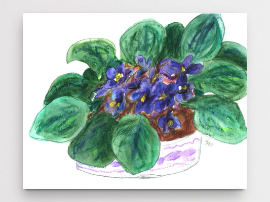Violet Art Print