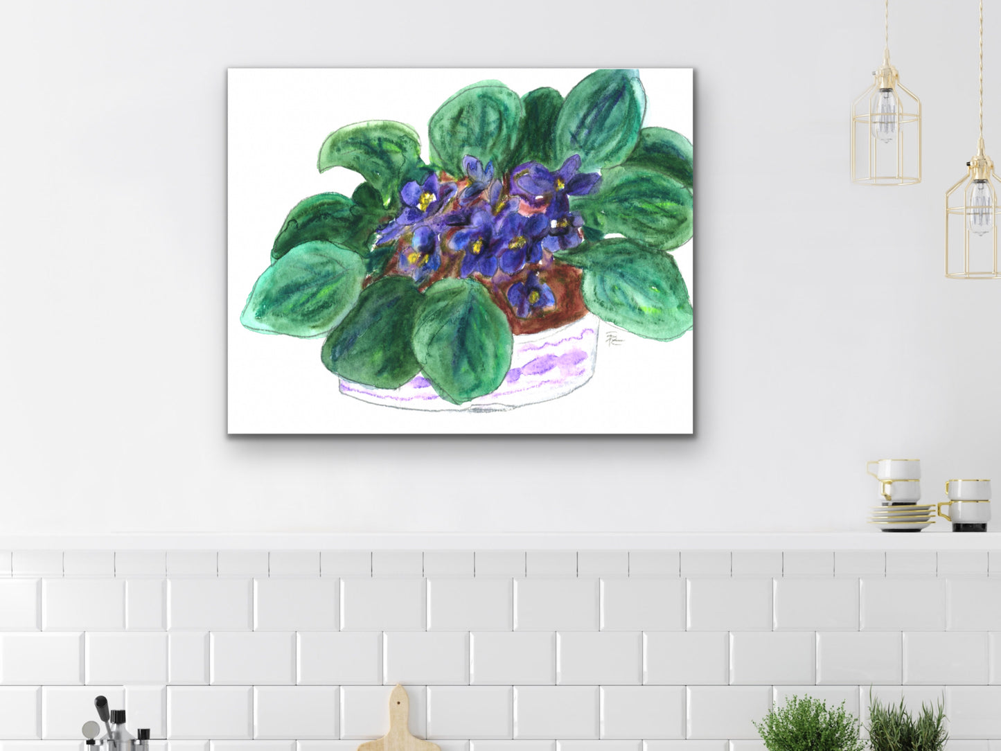 Violet Art Print