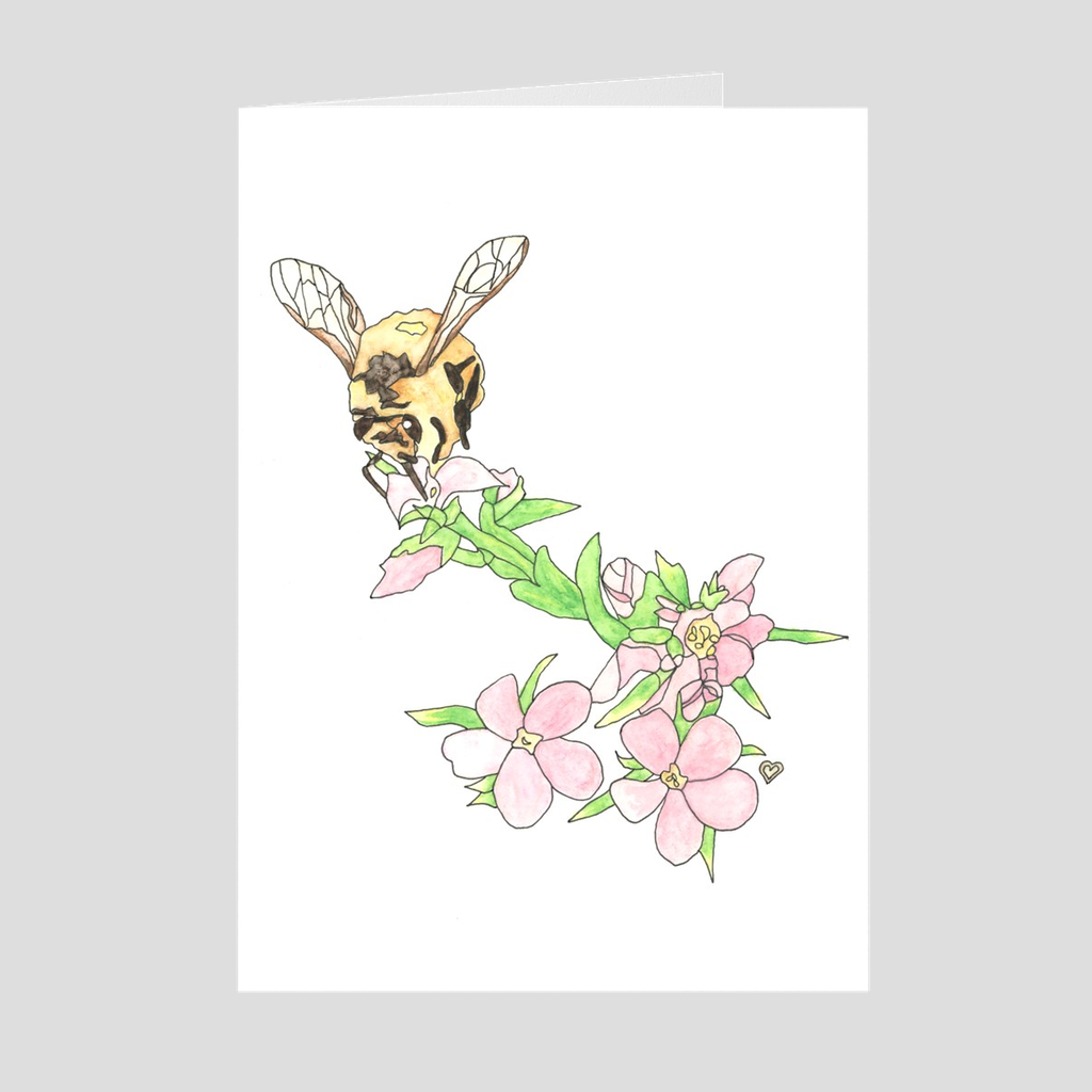 Honeybee Greeting Card