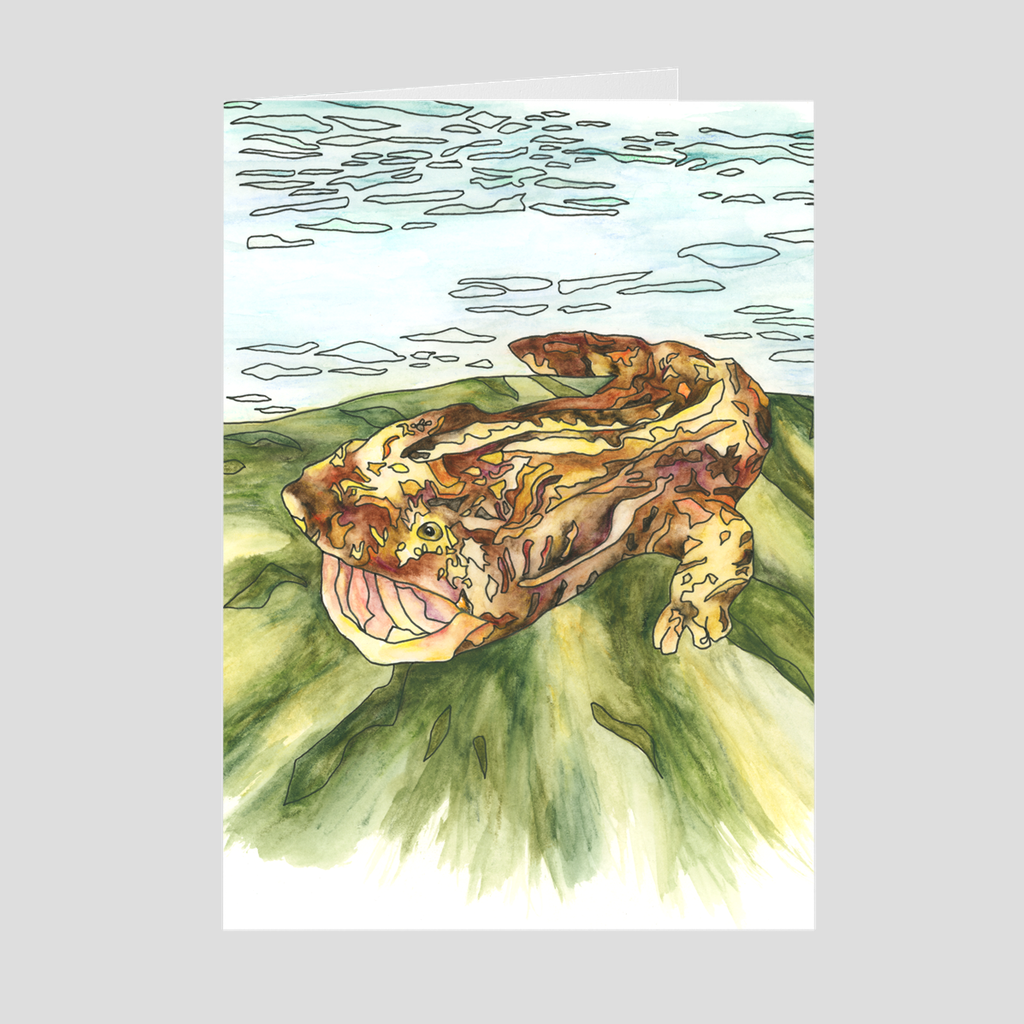 Hellbender Greeting Card