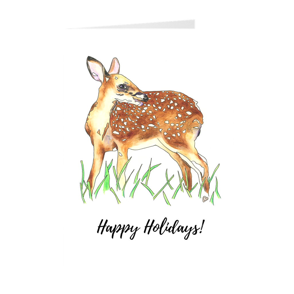 Deer Greeting Card