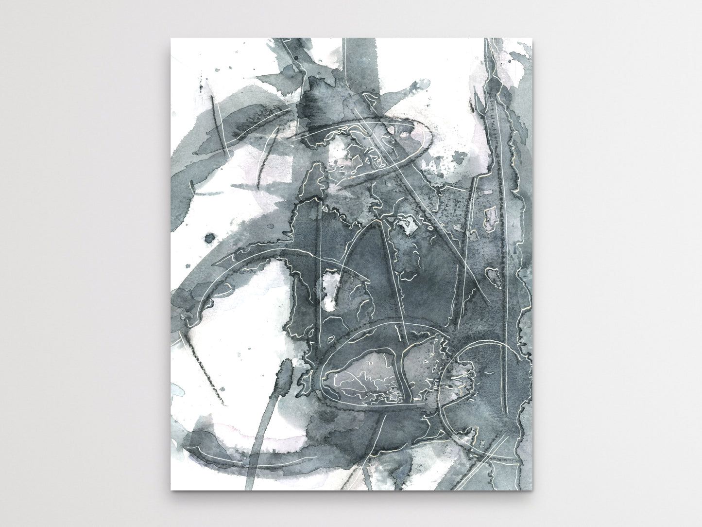 Abstract Language 1 Art Print
