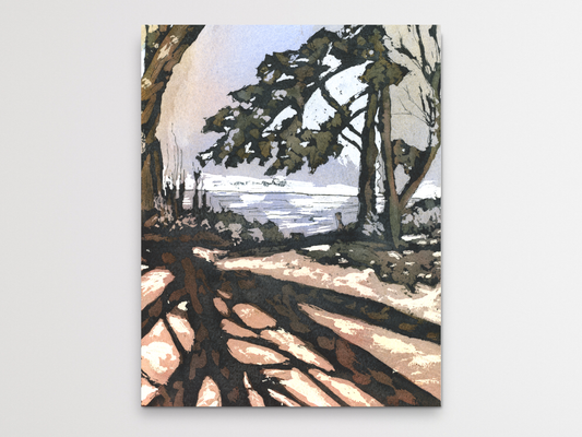 California Trees Art Print