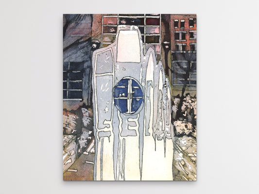 Ice Sculpture Art Print