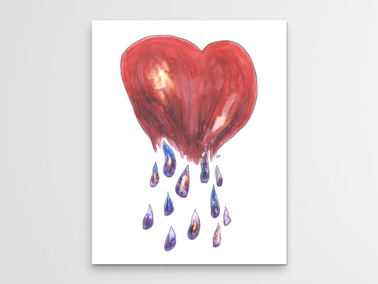 Heart Art Print