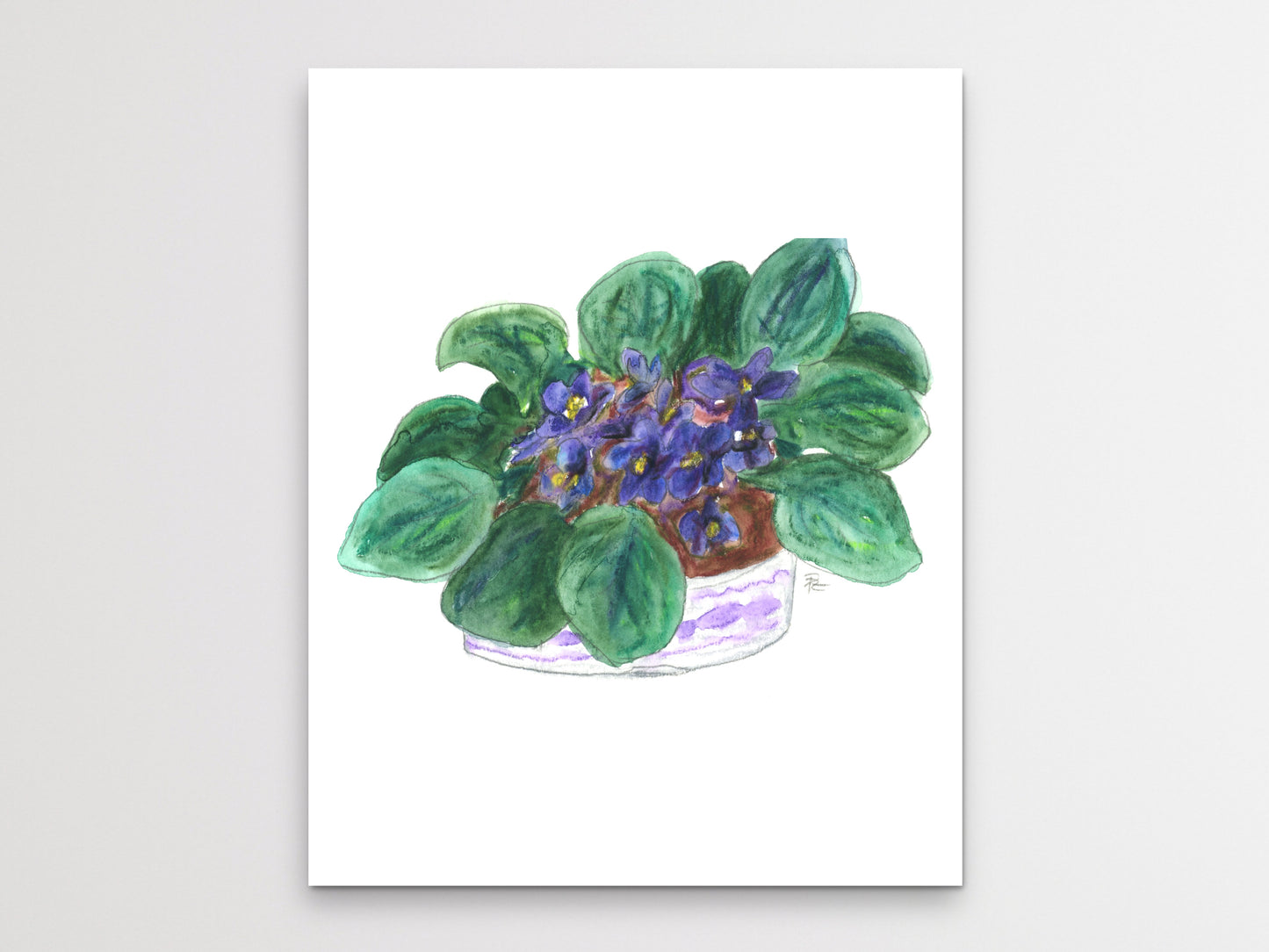 Violet Art Print