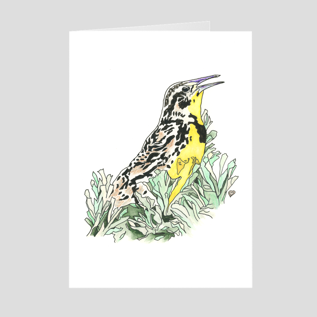 Meadowlark Greeting Card